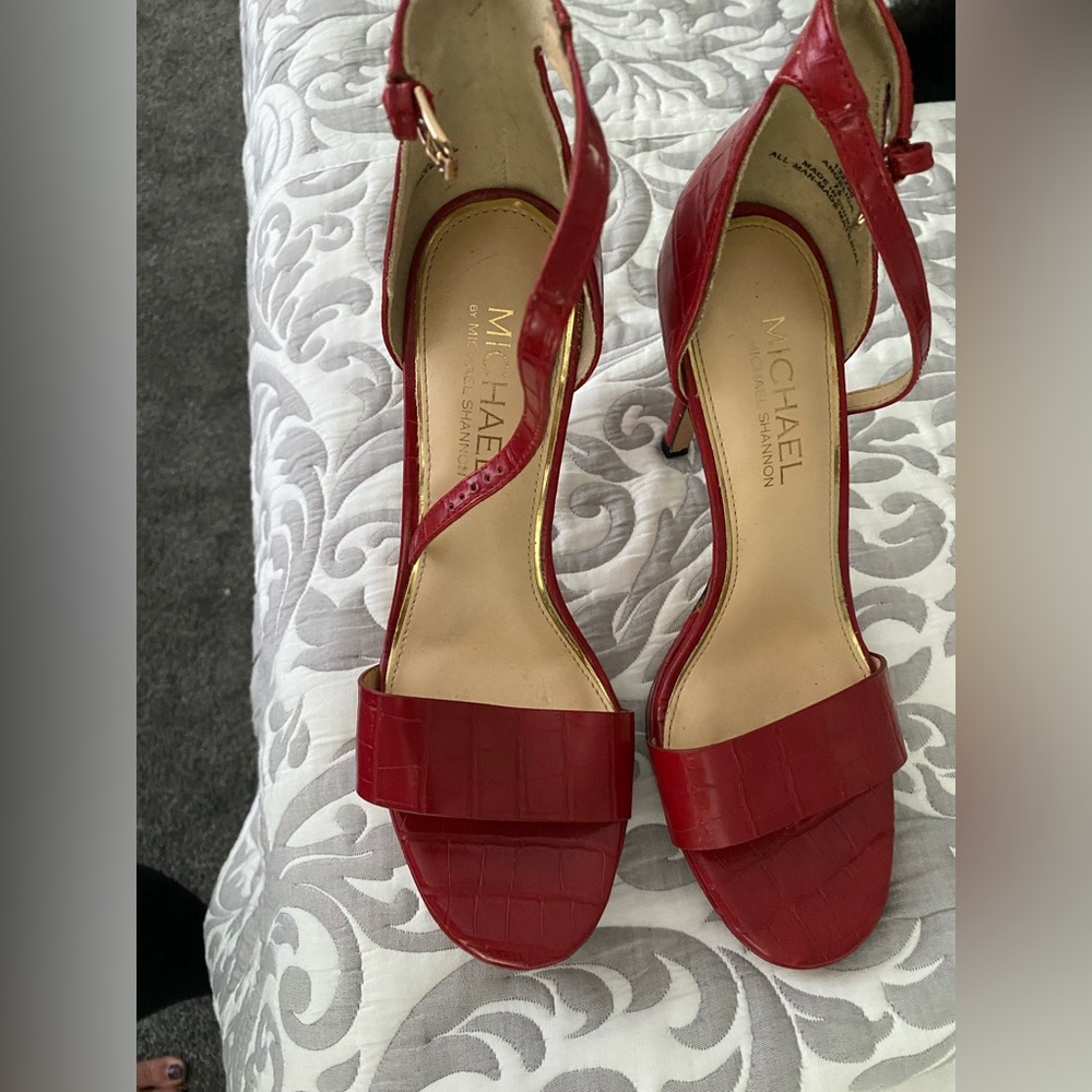 Michael by Michael Shannon red stilettos